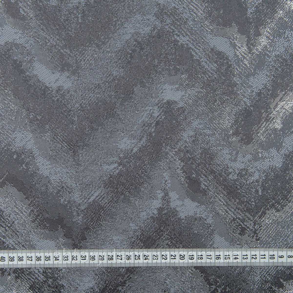 Штори зигзаг, тканина з зигзагом для штор, штори геометрія Туреччина 305 см сірий, фото 1