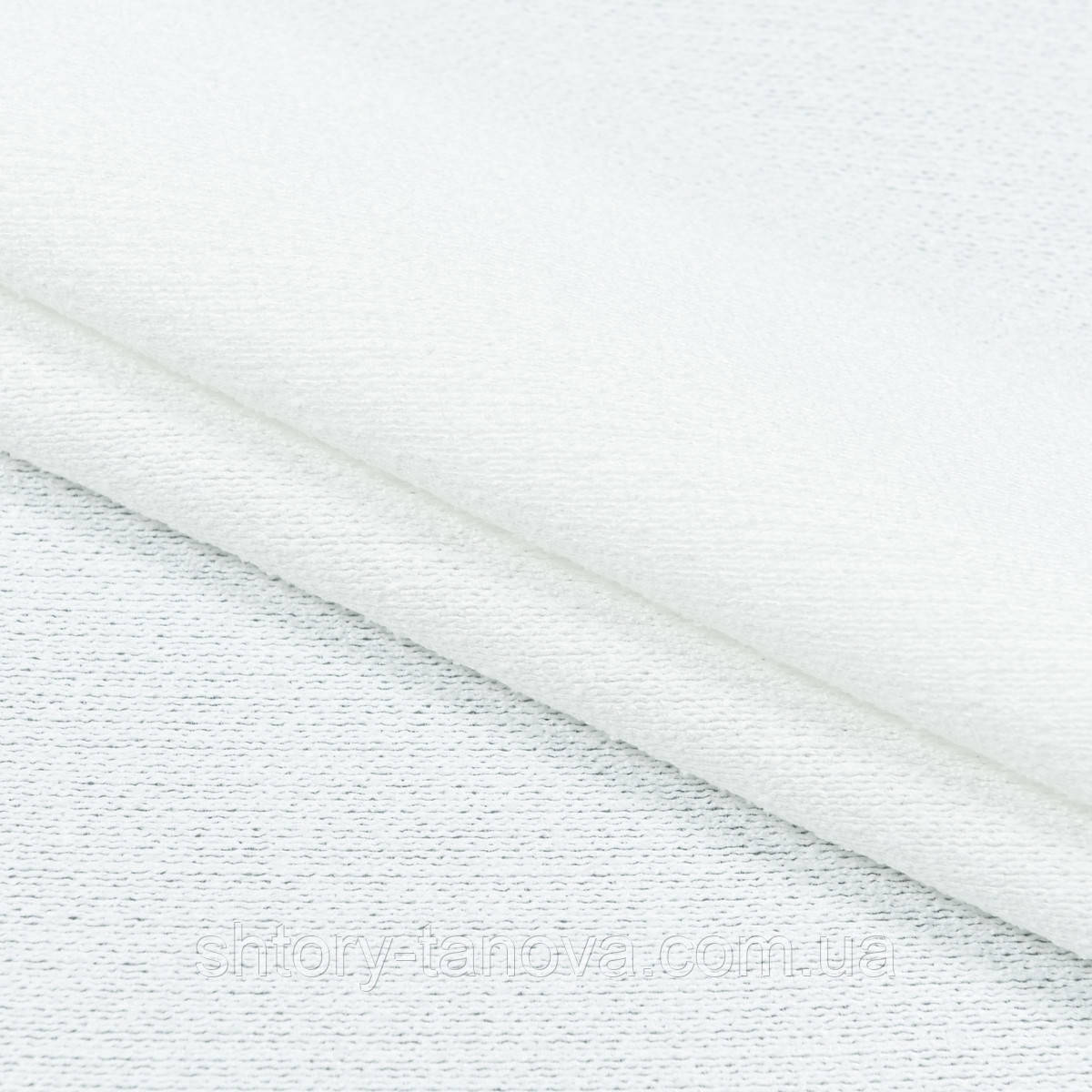 Рогожка для штор, тканина рогожка для штор, штори в зал, в спальню Туреччина, 295 см біло-молочний, фото 1