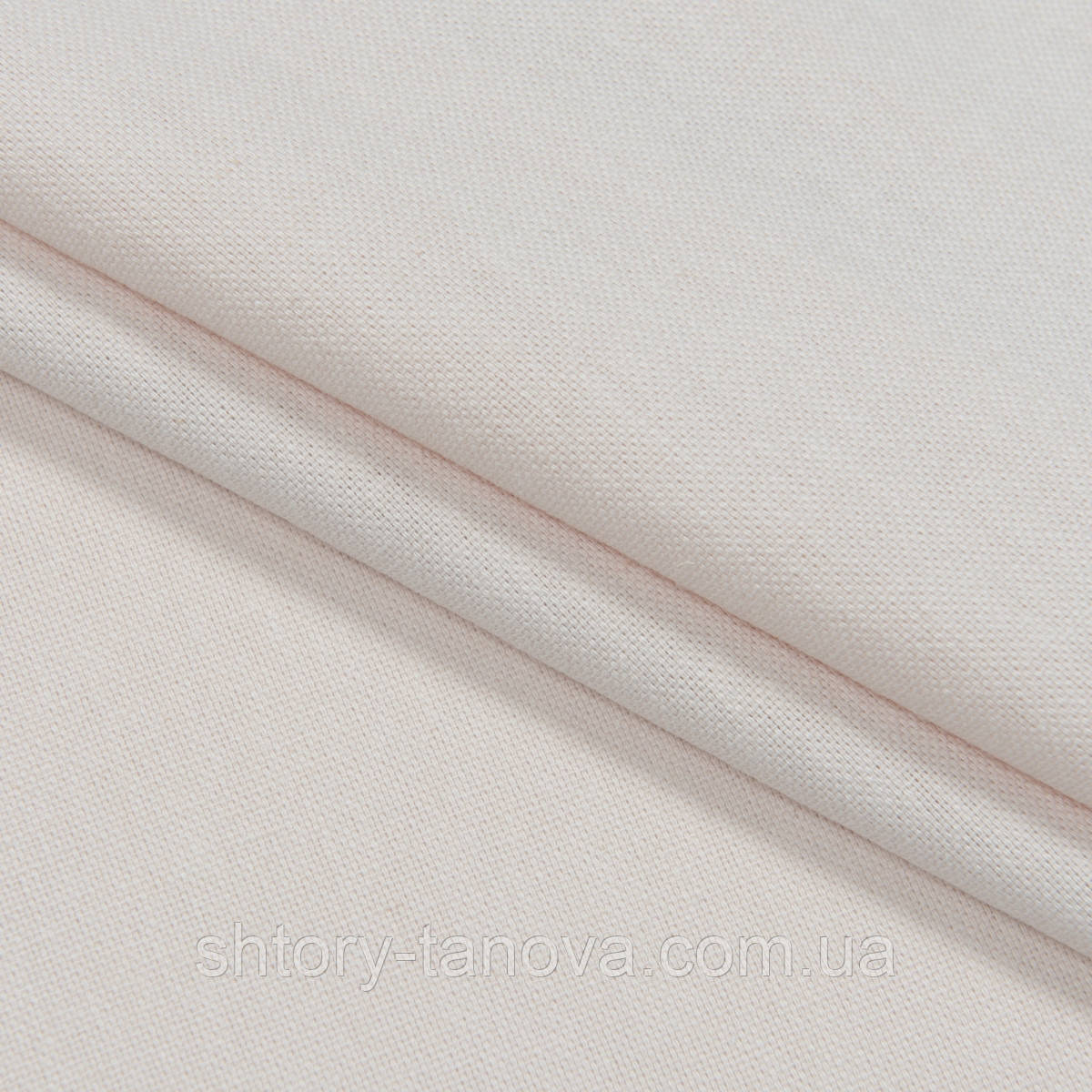 Тканини для штор з льоном, щільна тканина для штор і оббивки Іспанія 300 см персиковий, фото 1