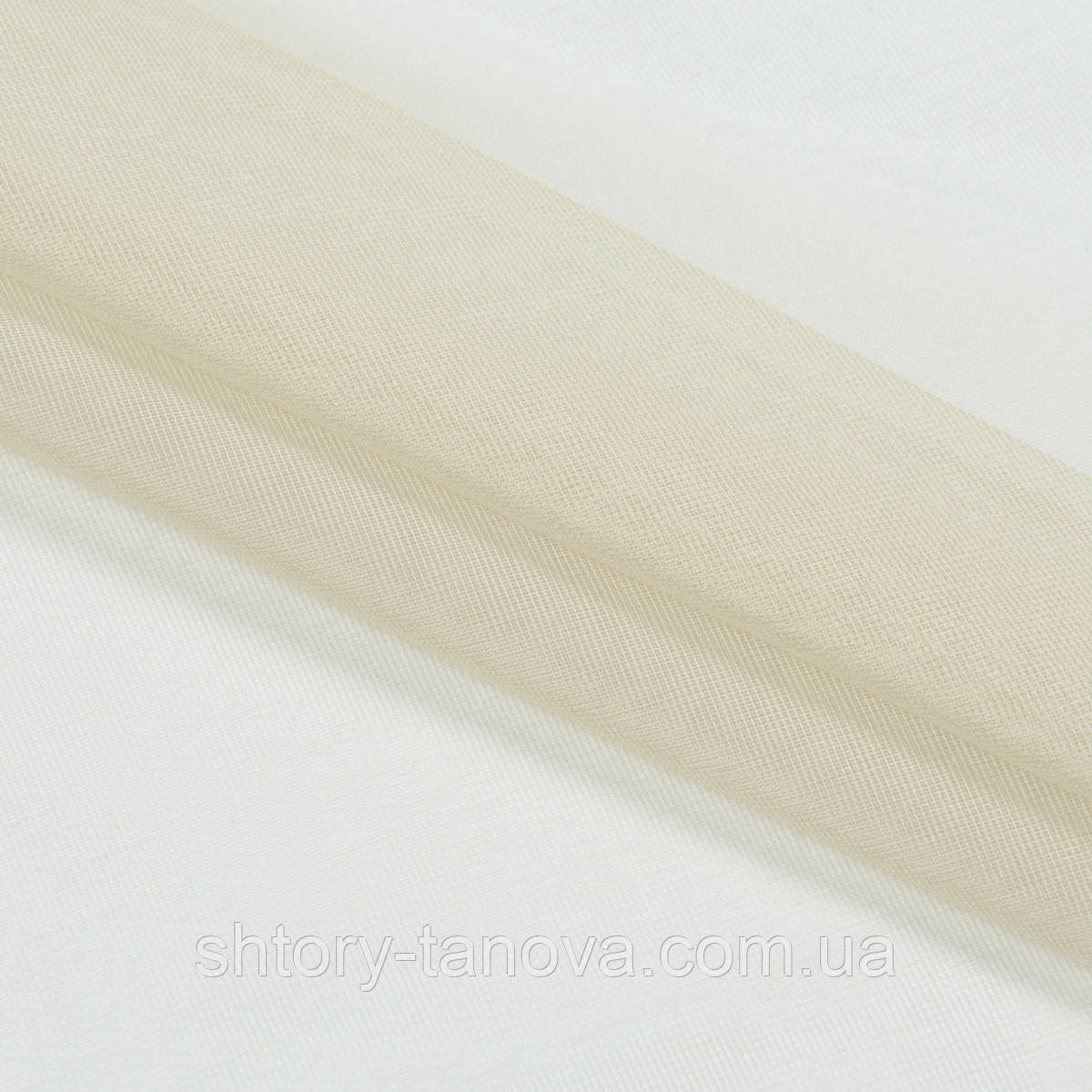 Тюль батист-органза-сітка Тюль Органза Тюль в спальню органза пряжене молоко, фото 1