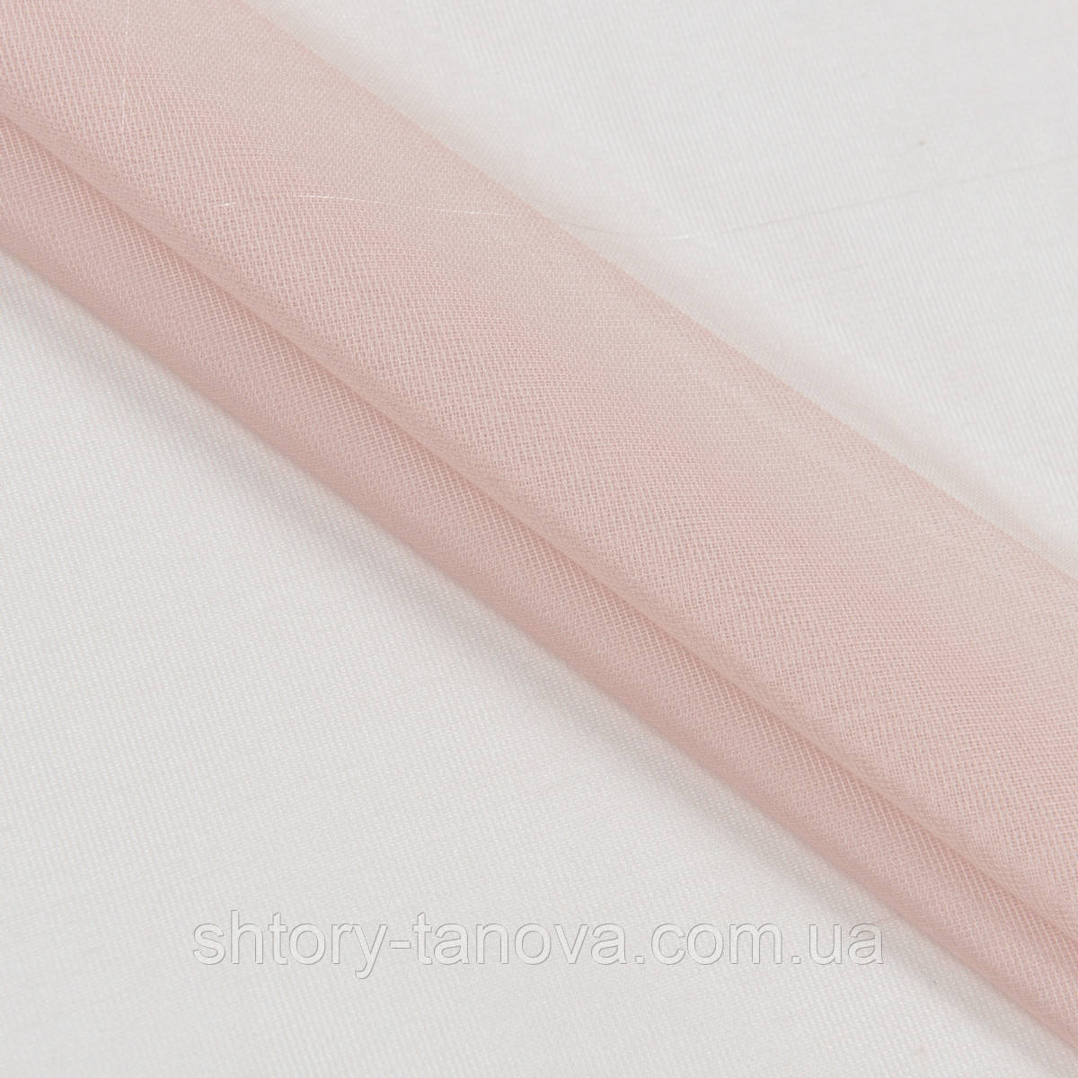 Тюль батист-органза-сітка, тюль, органза, тюль в спальню органза сітка рожевий мус, фото 1