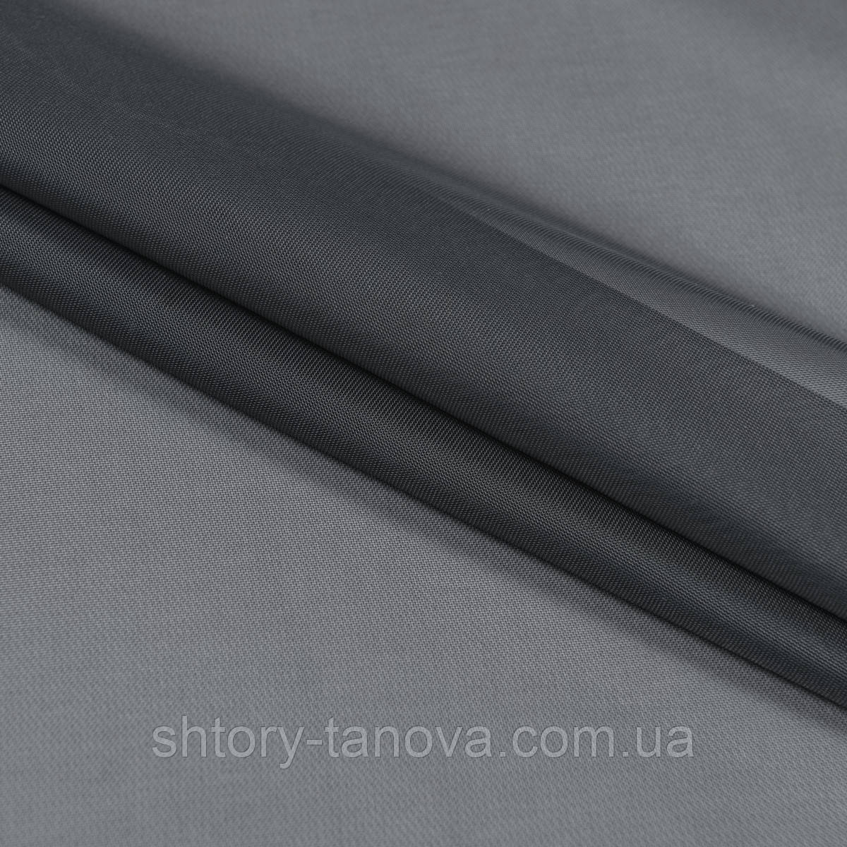 Тюлеве полотно Тюль вуаль Тюль шифон Тканина для тюлю графіт, фото 1