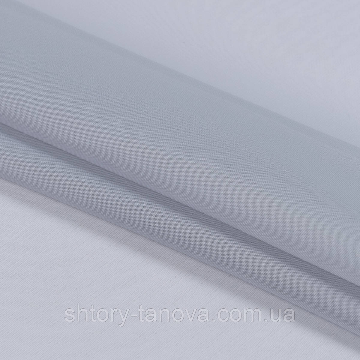 Тюлеве полотно Тюль вуаль Тюль шифон Тканина для тюлю сірий, фото 1