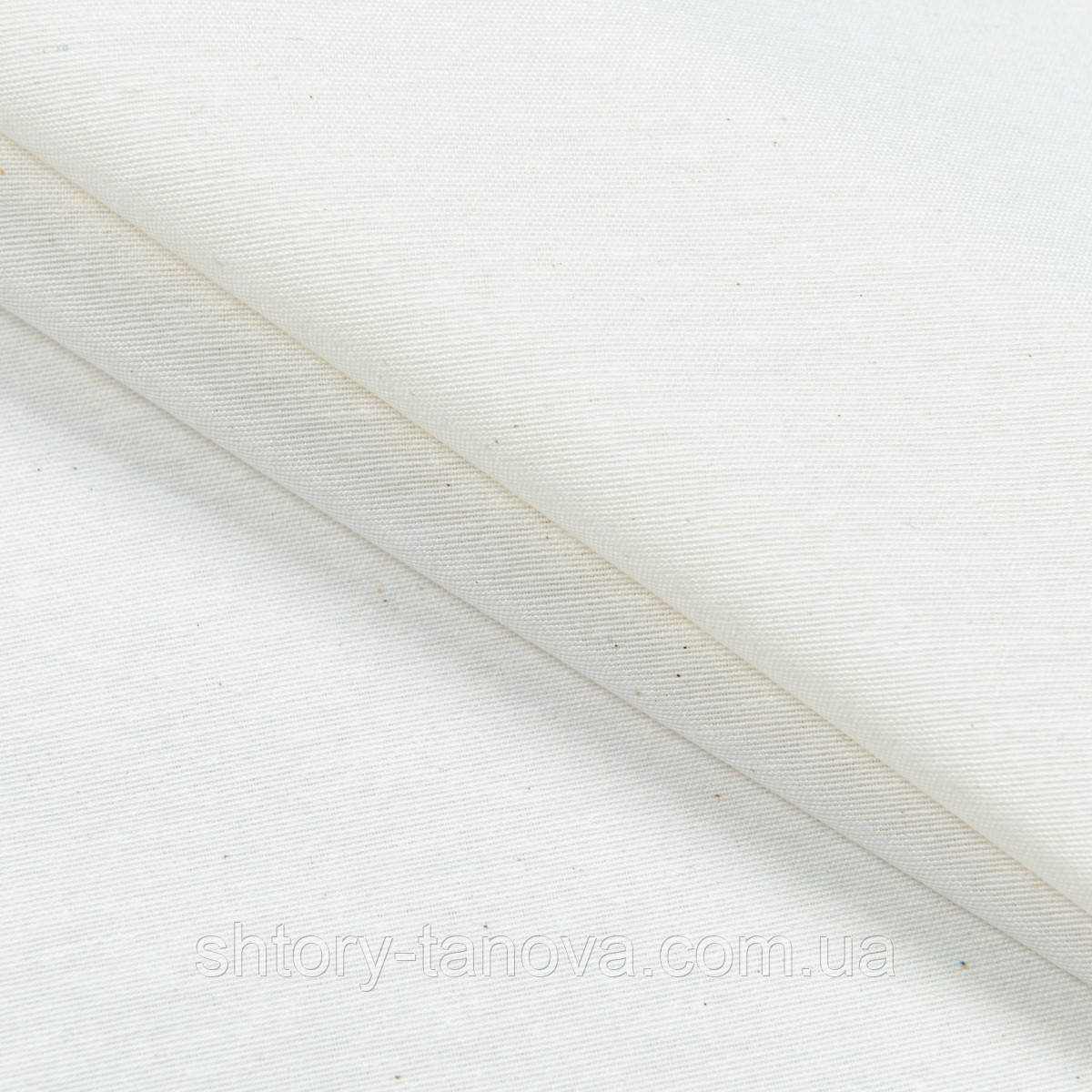 Кремові штори, тканина для римських штор, гардин, скатертин натуральна Іспанія 280 см натуральний, фото 1