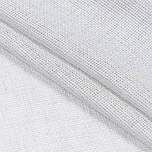 Тюль рогожка, сучасний тюль, тюль матовий Туреччина 290 см фактура сірий