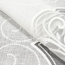 Тюль вишивка ФЛОРЕНТІНА молочний,бежевий (Купон)