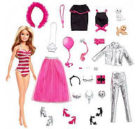 Кукла Барби Модница Адвент календарь 2019 с одеждой и аксессуарами Barbie Careers Advent Calendar