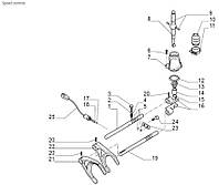 Запчасти Carraro КПП 643487 TLB1 - Датчик скорости (Speed controls)