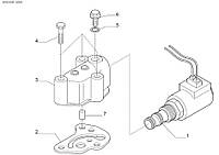 Запчасти Carraro КПП 643487 TLB1 - Клапан соленоида (Solenoid valve)