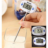 Цифровой термометр для мяса со щупом ТА-288 до 300°С. Цифровий кухонний термометр