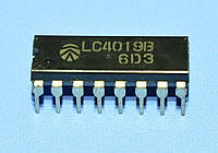 Микросхема 4019 /LC4019 dip16