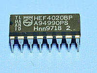 Микросхема 4020 /HEF4020BP dip16 Philips