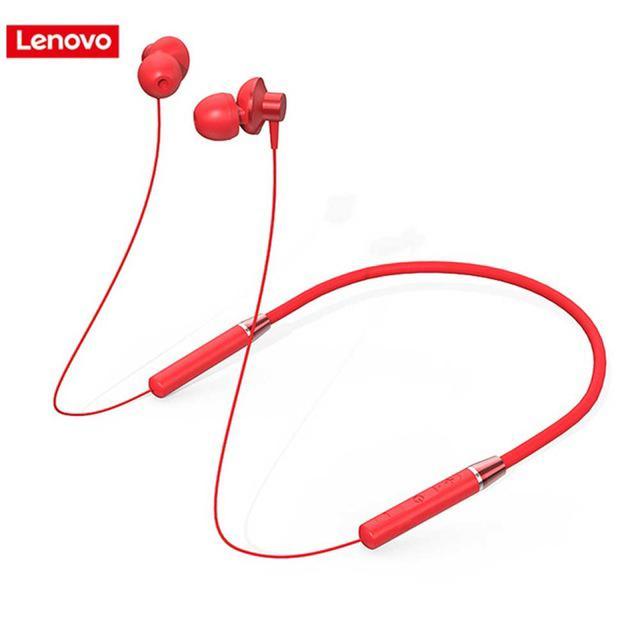 Навушники Lenovo HE05 red