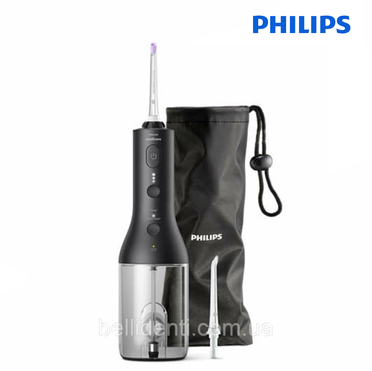 Іригатор Philips Sonicare Power Flosser 3000 Black HX3806/33 чорний