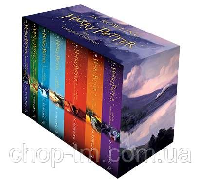 Набір книг Harry Potter: The Complete Collection Paperback Box Set (children's Edition) Joanne Rowling