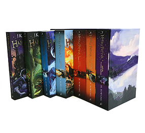Набір книг Harry Potter: The Complete Collection Paperback Box Set (children's Edition) Joanne Rowling, фото 4