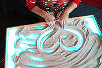 Дитячий світловий планшет-пісочниця для пісочної анімації. ТМ Zee, Розмір не менше 700-500-80 мм