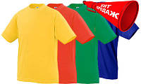 Футболка детская подросток однотонная , Плотность 145 г на кв.м , однотонная футболка мальчику девочке