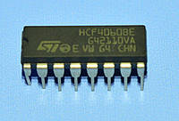 Микросхема 4060 /HCF4060BE dip16 STM