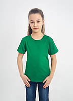 Детская футболка зеленая девочке мальчику , зелёные футболки детские на класс группу от 4 до 16 лет
