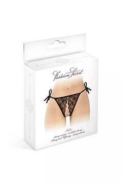 Трусики з доступом Fashion Secret STELLA Black, фото 3