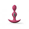 Анальний стимулятор, гнучкий з вібрацією Love To Love TWINNY BUD Plum, фото 6