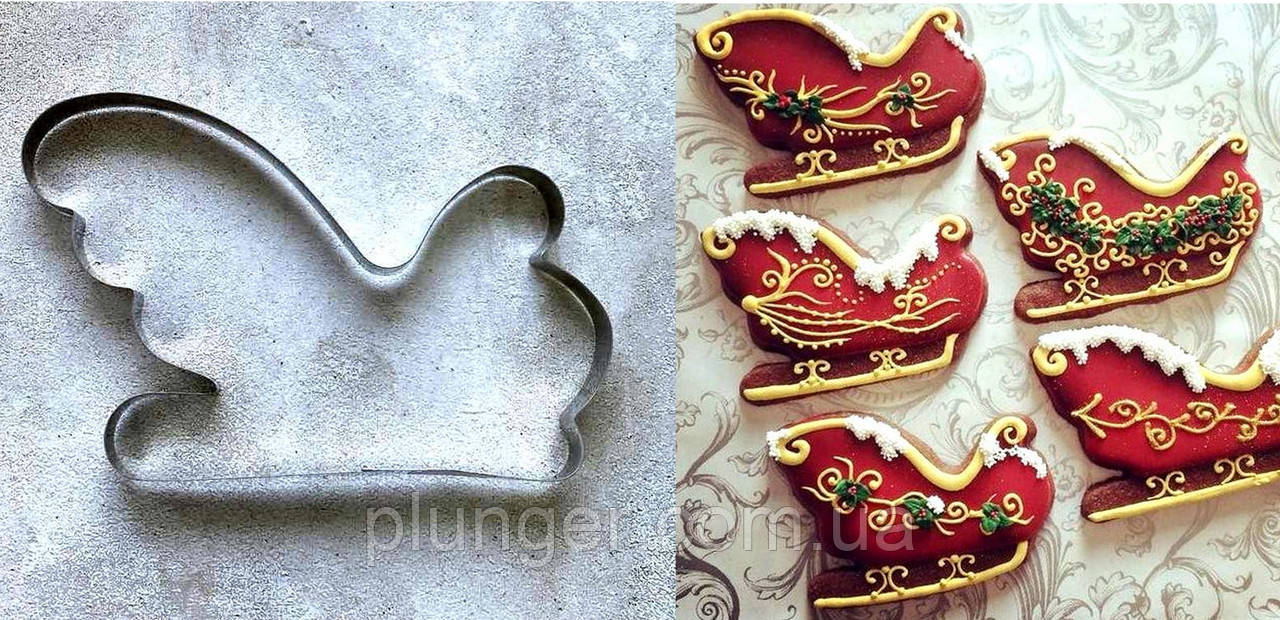Вирубка для пряника Сани