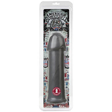 Фалоімітатор для фістінга American Bombshell - B-10 Torpedo - Gun Metal, фото 2
