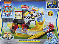 Paw Patrol Mighty True Metal Meteor Щенячий Патруль Трек Чейз Гонщик