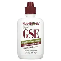 NutriBiotic, экстракт семян грейпфрута, GSE, 59 мл