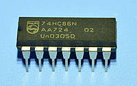 Микросхема 74HC86N dip14 Philips