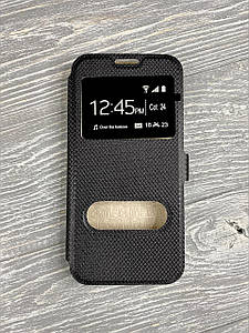 Шкіряний чохол книжка Modern для Samsung Galaxy J5 J530 2017 (чохол на самсунг дж5 2017) чорний