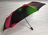 Жіноча парасолька напівавтомат на товстому карбоні, фото 5