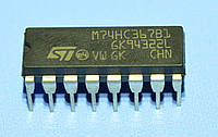 Микросхема 74HC367B1 dip16 STM