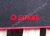 Текстильные коврики для Smart Fortwo 450 (в салон и в багажник)