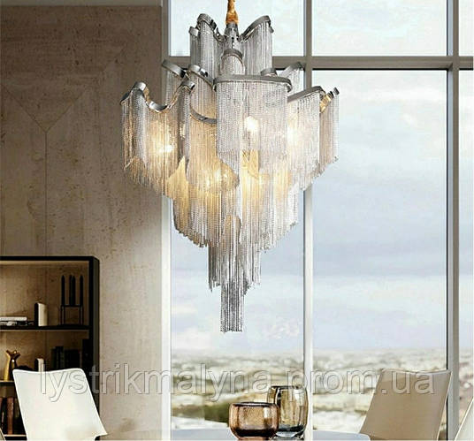 Современная классическая люстра с цепочками, на 8 ламп L25D14/8, цена ...