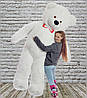 Найбільший Ведмедик гігант, Білий ведмедик Плюшевий ведмедик 250см, фото 3