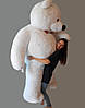 Найбільший Ведмедик гігант, Білий ведмедик Плюшевий ведмедик 250см, фото 8