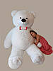 Найбільший Ведмедик гігант, Білий ведмедик Плюшевий ведмедик 250см, фото 9