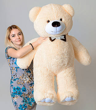 Бежевий плюшевий ведмедик 130 см, плюшевий ведмедик в подарунок