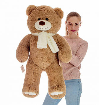 Плюшевий ведмедик Латте 110 см, плюшевий ведмедик у подарунок дівчині