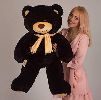 М'яка іграшка плюшевий ведмедик містер ведмідь 100 см Чорний