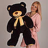 М'яка іграшка плюшевий ведмедик містер ведмідь 100 см Чорний, фото 4