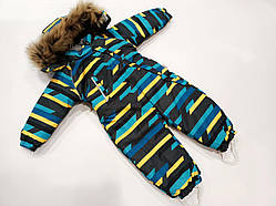 Комбінезон зимовий яскравий термо