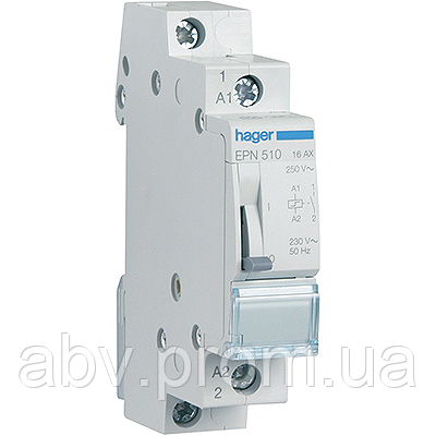 Імпульсне реле Hager EPN510 230В/16А, фото 1