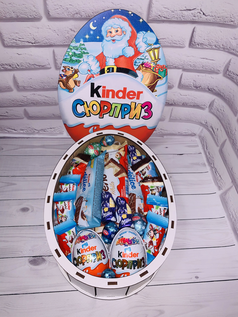 Подарок для мальчика на Новый Год киндер-сюрприз (ID#1512983610), цена ...