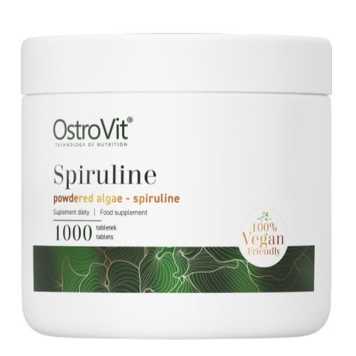 Вітаміни і мінерали OstroVit Spirulina 100% Vegan Friendly (1000 таблеток.)