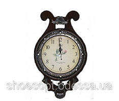 Розкішний настінний годинник із маятником у стилі Прованс