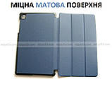 Магнітний синій чохол-книжка Samsung Galaxy tab A7 lite (SM-T220 SM T225) Самсунг таб а7 лайт, фото 4