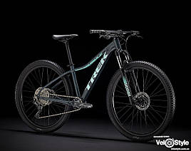Велосипед жіночий TREK MARLIN 7 women's WSD M 2021 BL-GN темно-синій колеса 29
